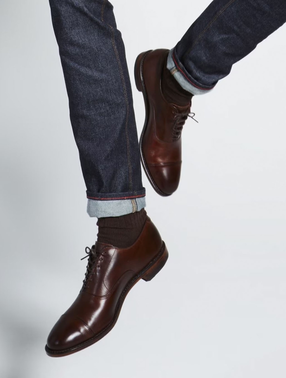 Park Avenue Dark Chili Oxford Shoe | Allen Edmonds - Harpers